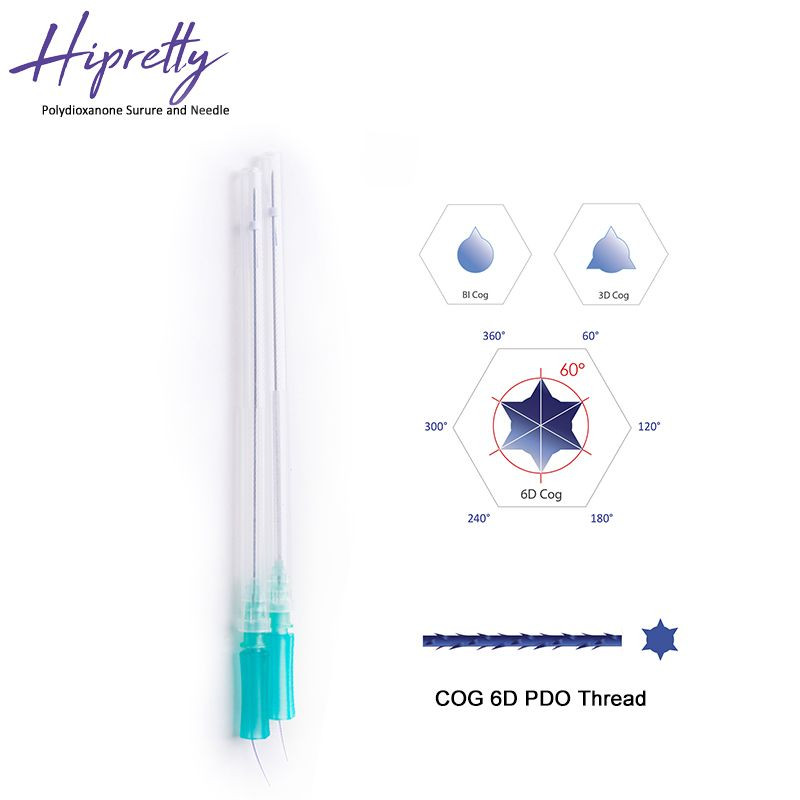 Korea facial lifting treatment mono screw tornado cog molding cone double needle multi threads 18G 19G 21G 26G 27G 29G 30G 25.4mm 38mm 50mm 60mm 90mm 100mm plla pcl pdo thread lift