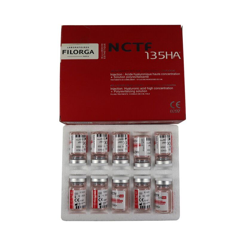 Fillmed Nctf 135ha Skin Booster Filorga Skin Rejuvenation Anti Aging Hyaluronic Acid Derm Hyaron Injectable