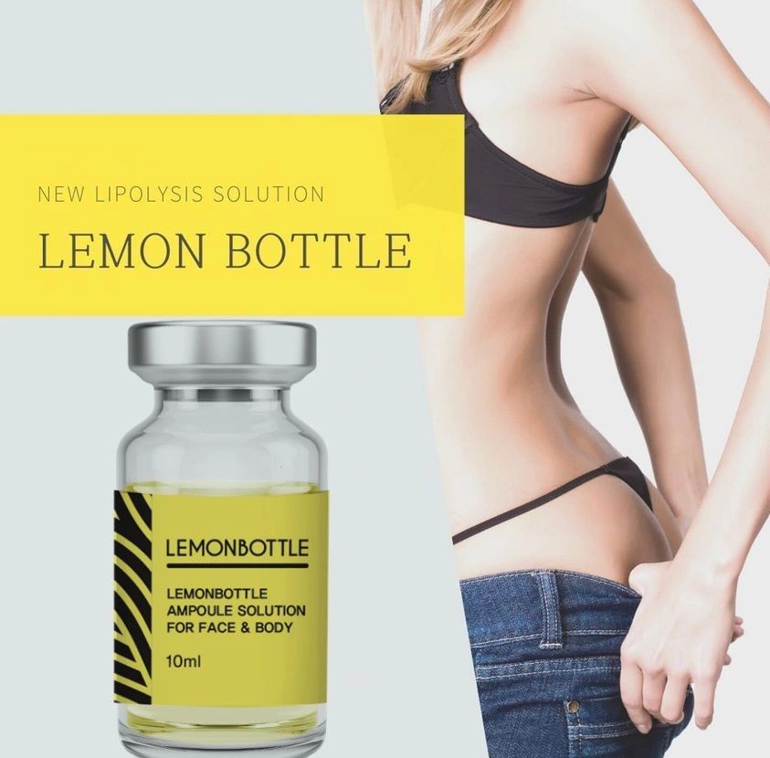 Lemon Bottle Solution Lipolysis for Face and Body 10ml X 5 Lipolysis Injection Lose Weight Slimming Injection Kybella B