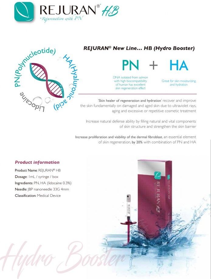 Rejuran HB - FDA Approved Skin Boosters