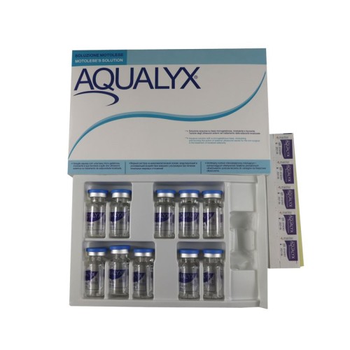 Lipolysis Injection Aqualyx 10 Vials Double Chin/Body Loss Weight Injection Filler Lipo Kabelline Kybella