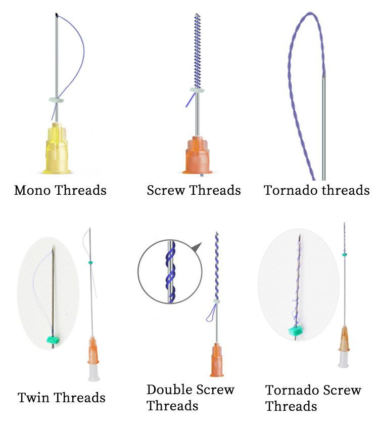 Pdo thread mono  Lifting Threads  under eyes