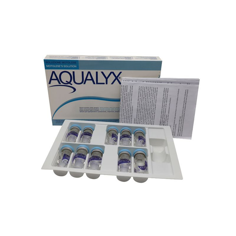 Ampoule Solution Lipolysis Injection Weight Loss Solution for Remove Face Double Chin and Belly Fat Slim Aqualyx Belkyra