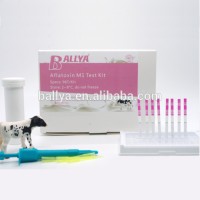 CE Marked Aflatoxin M1 rapid milk safety detection antibiotics residues test kit